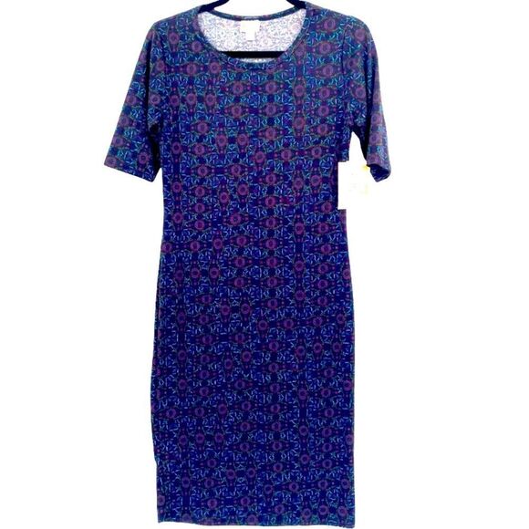 NWT LuLaRoe Julia Dress S - Picture 2 of 8